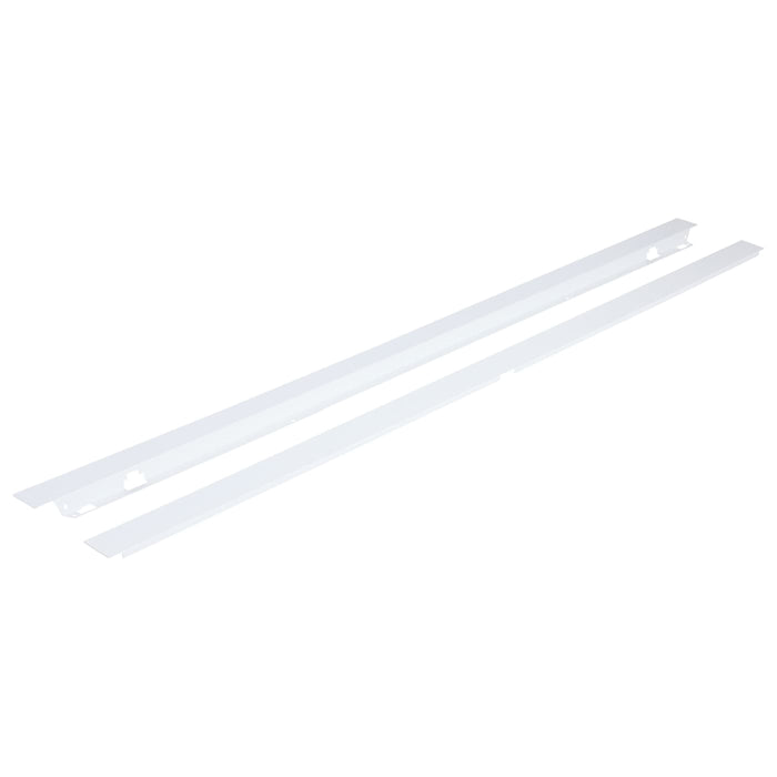 SATCO/NUVO LED 2X4 Flat Panel Troffer Retrofit Kit Wattage/CCT Selectable 50W/40W/30W 3500K/4000K/5000K Dimmable 120-277V Matte White Finish (65-1322)