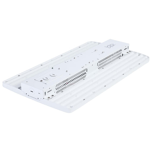 SATCO/NUVO LED Linear High Bay Wattage/CCT Selectable 240W/220W/180W 3000K/4000K/5000K Beam Angle Selectable White Finish 120-347V (65-1512)
