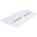 SATCO/NUVO LED Linear High Bay Wattage/CCT Selectable 240W/220W/180W 3000K/4000K/5000K Beam Angle Selectable White Finish 120-347V (65-1512)