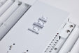 SATCO/NUVO LED Linear High Bay Wattage/CCT Selectable 240W/220W/180W 3000K/4000K/5000K Beam Angle Selectable White Finish 120-347V (65-1512)