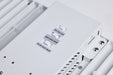 SATCO/NUVO LED Linear High Bay Wattage/CCT Selectable 320W/295W/225W 3000K/4000K/5000K Beam Angle Selectable White Finish 120-347V (65-1513)
