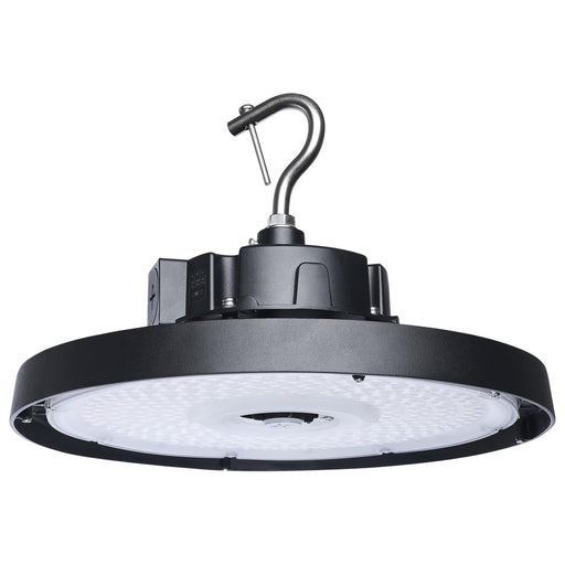 SATCO/NUVO LED UFO High Bay Wattage/CCT Selectable 120W/100W/80W 3000K/4000K/5000K 120-347V Selectable Beam Angle 60/80/100 Degree Black (65-1520)