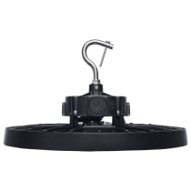 SATCO/NUVO LED UFO High Bay Wattage/CCT Selectable 240W/200W/150W 3000K/4000K/5000K 120-347V Selectable Beam Angle 60/80/100 Degree Black (65-1521)