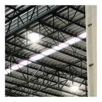 SATCO/NUVO LED UFO High Bay Wattage/CCT Selectable 240W/200W/150W 3000K/4000K/5000K 120-347V Selectable Beam Angle 60/80/100 Degree Black (65-1521)