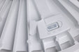 SATCO/NUVO LED UFO High Bay Wattage/CCT Selectable 120W/100W/80W 3000K/4000K/5000K 120-347V Selectable Beam Angle 60/80/100 Degree White (65-1522)