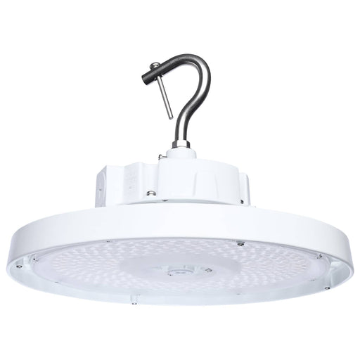 SATCO/NUVO LED UFO High Bay Wattage/CCT Selectable 120W/100W/80W 3000K/4000K/5000K 120-347V Selectable Beam Angle 60/80/100 Degree White (65-1522)