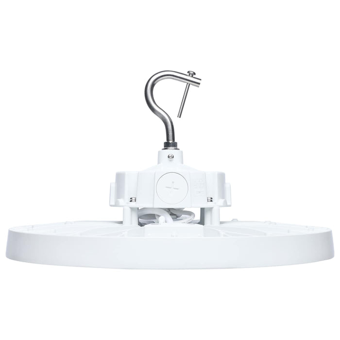 SATCO/NUVO LED UFO High Bay Wattage/CCT Selectable 240W/200W/150W 3000K/4000K/5000K 120-347V Selectable Beam Angle 60/80/100 Degree White (65-1523)
