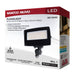 SATCO/NUVO LED Flood Light Wattage/CCT Selectable 35W/25W/15W 3000K/4000K/5000K Beam Angle Selectable Bronze Finish 120-347V (65-1540)