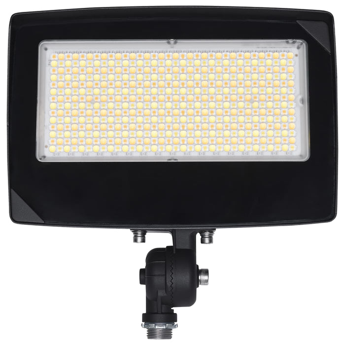 SATCO/NUVO LED Flood Light Wattage/CCT Selectable 80W/60W/45W 3000K/4000K/5000K Beam Angle Selectable Bronze Finish 120-347V (65-1541)