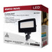 SATCO/NUVO LED Flood Light Wattage/CCT Selectable 80W/60W/45W 3000K/4000K/5000K Beam Angle Selectable Bronze Finish 120-347V (65-1541)