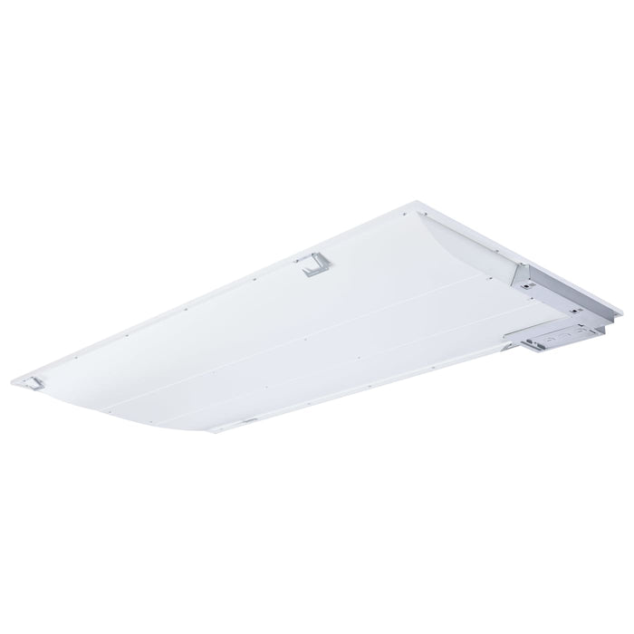 SATCO/NUVO 2X4 LED Single Basket Troffer Wattage/CCT Selectable 30W/40W/50W 3500K/4000K/5000K 120-277V White Finish (65-1601)
