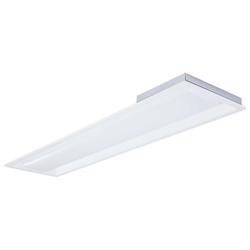 SATCO/NUVO 1X4 LED Single Basket Troffer Wattage/CCT Selectable 20W/30W/40W 3500K/4000K/5000K 120-277V White Finish (65-1602)