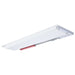 SATCO/NUVO 1X4 LED Single Basket Troffer Wattage/CCT Selectable 20W/30W/40W 3500K/4000K/5000K Emergency Battery 120-277V White Finish (65-1605)