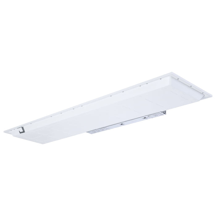 SATCO/NUVO 1X4 LED Backlit Flat Panel Wattage/CCT Selectable 20W/30W/40W 3500K/4000K/5000K 120-277V White (65-1663)