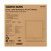 SATCO/NUVO 2X2 LED Backlit Flat Panel Wattage/CCT Selectable 20W/30W/40W 3500K/4000K/5000K 120-347V White (65-1671)