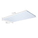 SATCO/NUVO 2X4 LED Backlit Flat Panel Wattage/CCT Selectable 30W/40W/50W 3500K/4000K/5000K 120-347V White (65-1672)