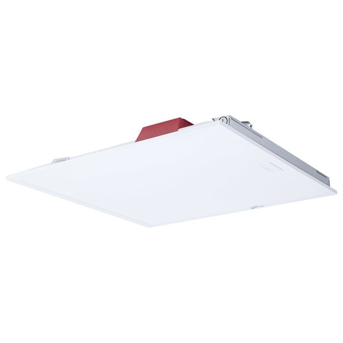 SATCO/NUVO 2X2 LED Backlit Flat Panel Wattage/CCT Selectable 20W/30W/40W 3500K/4000K/5000K Emergency Battery Backup 120-347V White (65-1675)