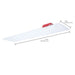 SATCO/NUVO 1X4 LED Backlit Flat Panel Wattage/CCT Selectable 20W/30W/40W 3500K/4000K/5000K Emergency Battery Backup 120-347V White (65-1677)