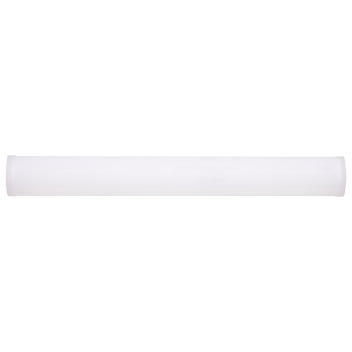 SATCO/NUVO 2 Foot LED 20W Linear Strip Light CCT Selectable 3500K/4000K/5000K White Finish 120-277V Microwave Sensor (65-1700)