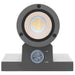 SATCO/NUVO 10W 1-Light Small LED Wall Sconce CCT Selectable 3000K/4000K/5000K 90 CRI Non-Dimmable 120-277V Up Or Down Installation Black (65-1751)