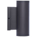 SATCO/NUVO 10W 1-Light Small LED Wall Sconce CCT Selectable 3000K/4000K/5000K 90 CRI Non-Dimmable 120-277V Up Or Down Installation Dark Bronze (65-1752)
