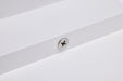 SATCO/NUVO 10W 1-Light Medium LED Wall Sconce CCT Selectable 3000K/4000K/5000K 90 CRI Non-Dimmable 120-277V Up Or Down Installation White (65-1753)