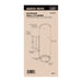 SATCO/NUVO 10W 1-Light Medium LED Wall Sconce CCT Selectable 3000K/4000K/5000K 90 CRI Non-Dimmable 120-277V Up Or Down Installation White (65-1753)