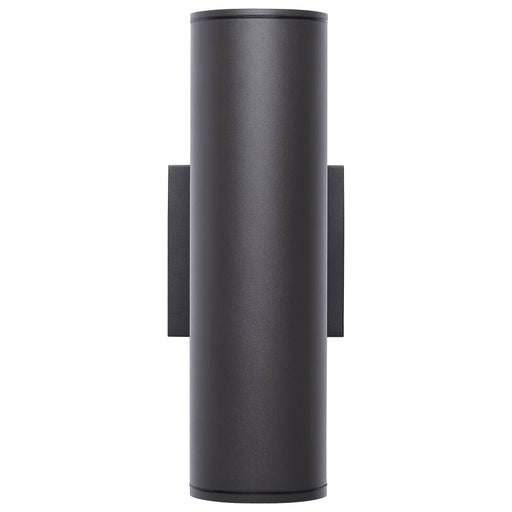 SATCO/NUVO 10W 1-Light Medium LED Wall Sconce CCT Selectable 3000K/4000K/5000K 90 CRI Non-Dimmable 120-277V Up Or Down Installation Dark Bronze (65-1755)
