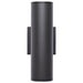 SATCO/NUVO 10W 1-Light Medium LED Wall Sconce CCT Selectable 3000K/4000K/5000K 90 CRI Non-Dimmable 120-277V Up Or Down Installation Dark Bronze (65-1755)