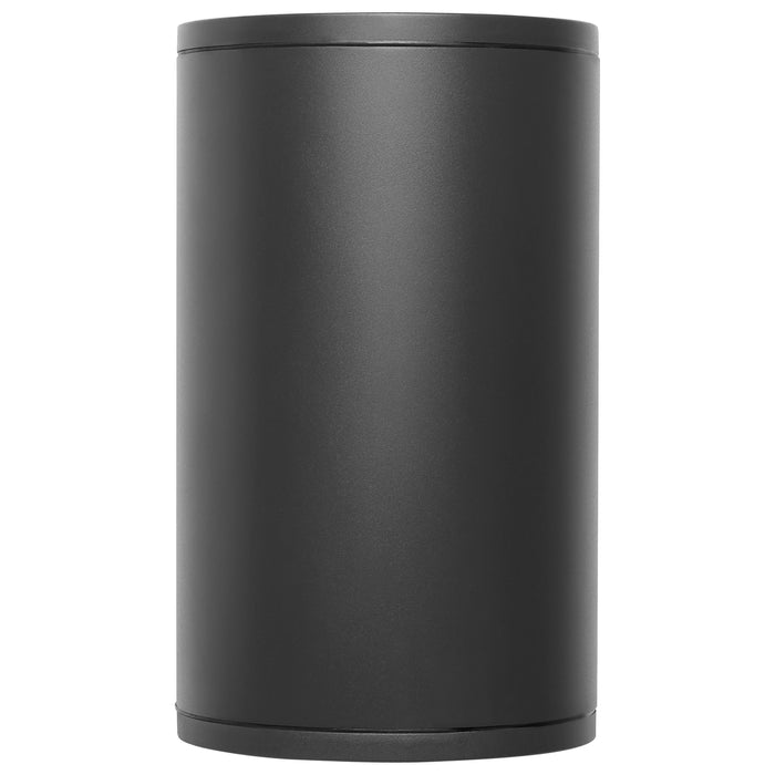 SATCO/NUVO 20W 1-Light Large LED Wall Sconce CCT Selectable 3000K/4000K/5000K 90 CRI Non-Dimmable 120-277V Up Or Down Installation Black (65-1757)