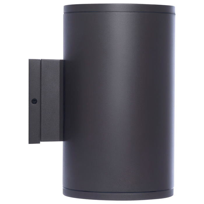 SATCO/NUVO 20W 1-Light Large LED Wall Sconce CCT Selectable 3000K/4000K/5000K 90 CRI Non-Dimmable 120-277V Up Or Down Installation Dark Bronze (65-1758)