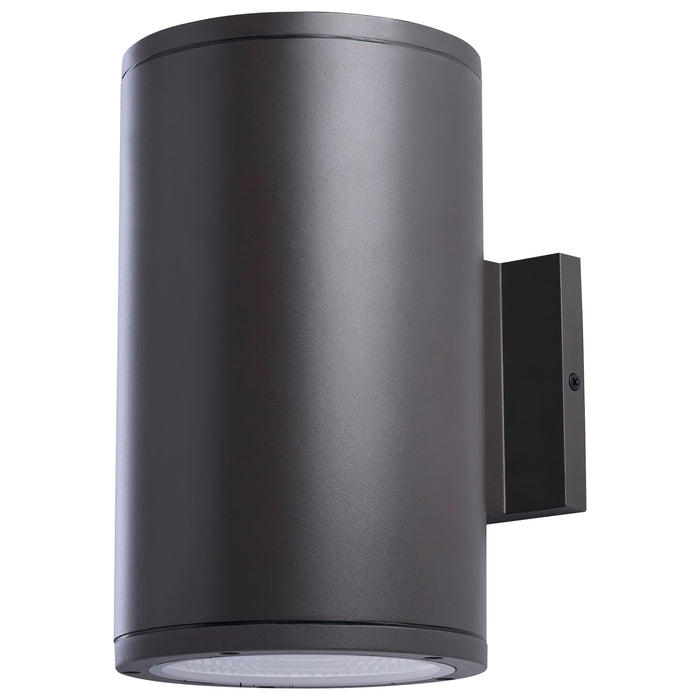 SATCO/NUVO 20W 1-Light Large LED Wall Sconce CCT Selectable 3000K/4000K/5000K 90 CRI Non-Dimmable 120-277V Up Or Down Installation Dark Bronze (65-1758)