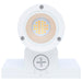 SATCO/NUVO 10W 2-Light Small LED Wall Sconce CCT Selectable 3000K/4000K/5000K 90 CRI Non-Dimmable 120-277V Up And Down Installation White (65-1759)
