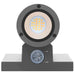SATCO/NUVO 10W 2-Light Small LED Wall Sconce CCT Selectable 3000K/4000K/5000K 90 CRI Non-Dimmable 120-277V Up And Down Installation Black (65-1760)