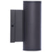 SATCO/NUVO 10W 2-Light Small LED Wall Sconce CCT Selectable 3000K/4000K/5000K 90 CRI Non-Dimmable 120-277V Up And Down Installation Dark Bronze (65-1761)