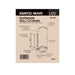 SATCO/NUVO 10W 2-Light Small LED Wall Sconce CCT Selectable 3000K/4000K/5000K 90 CRI Non-Dimmable 120-277V Up And Down Installation Dark Bronze (65-1761)