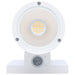 SATCO/NUVO 20W 2-Light Medium LED Wall Sconce CCT Selectable 3000K/4000K/5000K 90 CRI Non-Dimmable 120-277V Up And Down Installation White (65-1762)