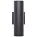 SATCO/NUVO 20W 2-Light Medium LED Wall Sconce CCT Selectable 3000K/4000K/5000K 90 CRI Non-Dimmable 120-277V Up And Down Installation Dark Bronze (65-1764)