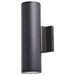 SATCO/NUVO 20W 2-Light Medium LED Wall Sconce CCT Selectable 3000K/4000K/5000K 90 CRI Non-Dimmable 120-277V Up And Down Installation Dark Bronze (65-1764)