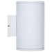 SATCO/NUVO 36W 2-Light Large LED Wall Sconce CCT Selectable 3000K/4000K/5000K 90 CRI Non-Dimmable 120-277V Up And Down Installation White (65-1765)