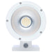 SATCO/NUVO 36W 2-Light Large LED Wall Sconce CCT Selectable 3000K/4000K/5000K 90 CRI Non-Dimmable 120-277V Up And Down Installation White (65-1765)