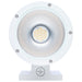 SATCO/NUVO 36W 2-Light Large LED Wall Sconce CCT Selectable 3000K/4000K/5000K 90 CRI Non-Dimmable 120-277V Up And Down Installation White (65-1765)
