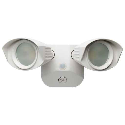 SATCO/NUVO LED Security Light Dual Head White Finish 3000K (65-210)