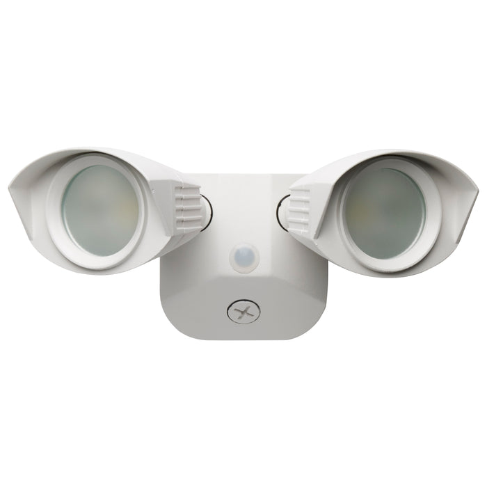 SATCO/NUVO LED Security Light Dual Head White Finish 3000K (65-210)