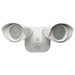 SATCO/NUVO LED Security Light Dual Head White Finish 3000K (65-210)
