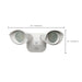 SATCO/NUVO LED Security Light Dual Head White Finish 3000K (65-210)