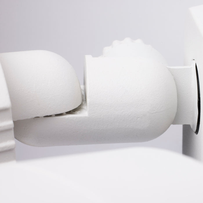 SATCO/NUVO LED Security Light Dual Head White Finish 3000K Motion Sensor (65-211)