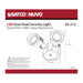 SATCO/NUVO LED Security Light Dual Head Bronze Finish 3000K (65-212)