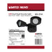SATCO/NUVO LED Security Light Dual Head Black Finish 3000K (65-214)