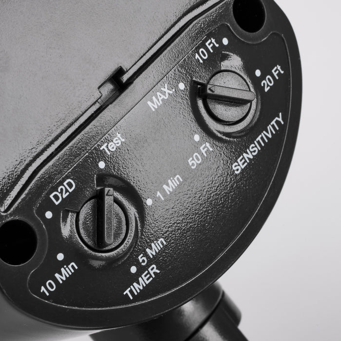 SATCO/NUVO LED Security Light Dual Head Black Finish 3000K Motion Sensor (65-215)